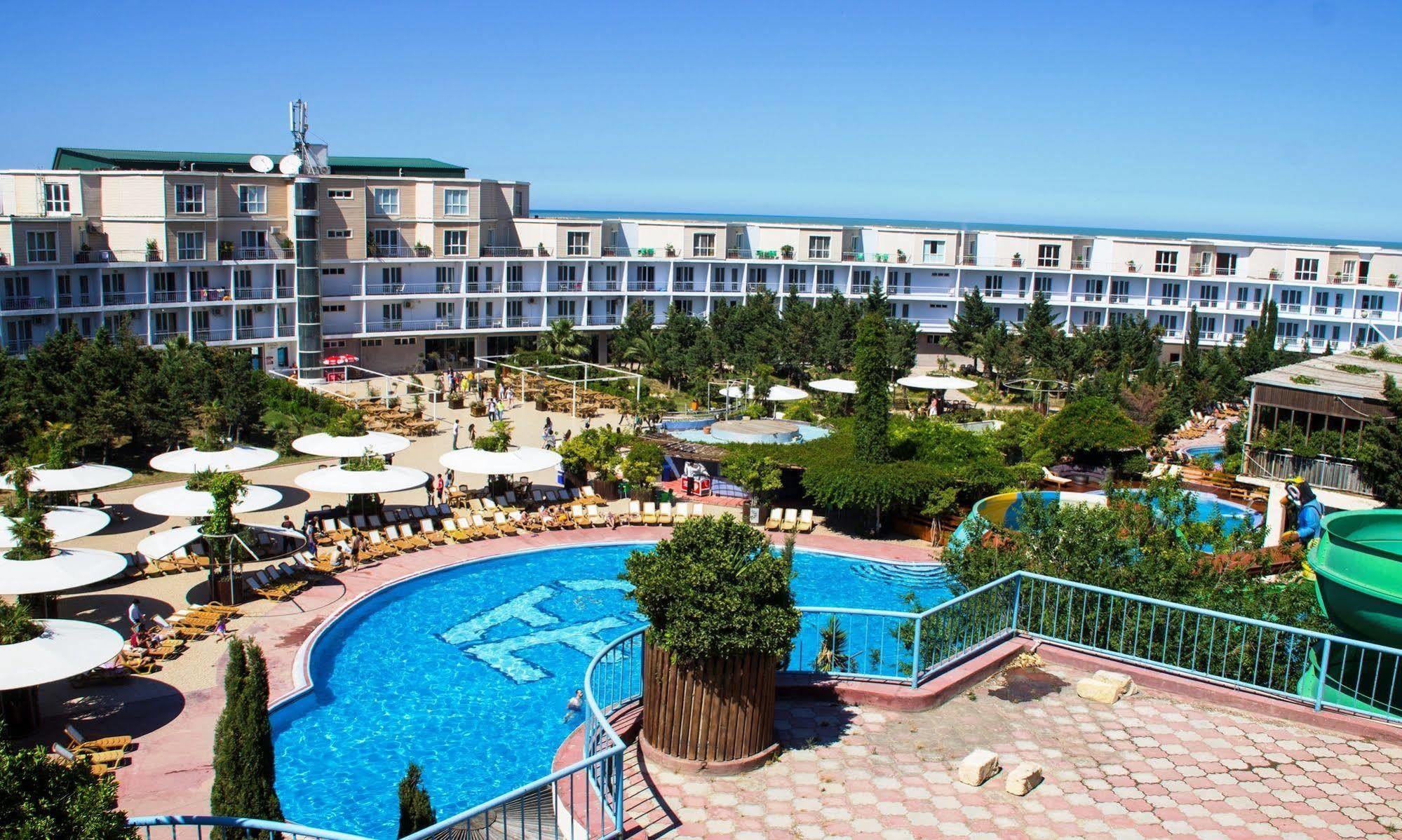 Af Hotel Aqua Park Family Resort Complex Novxani Buitenkant foto